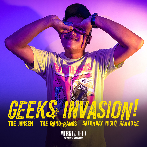 MTRNL MUSIC MERCH – GEEK INVASION!